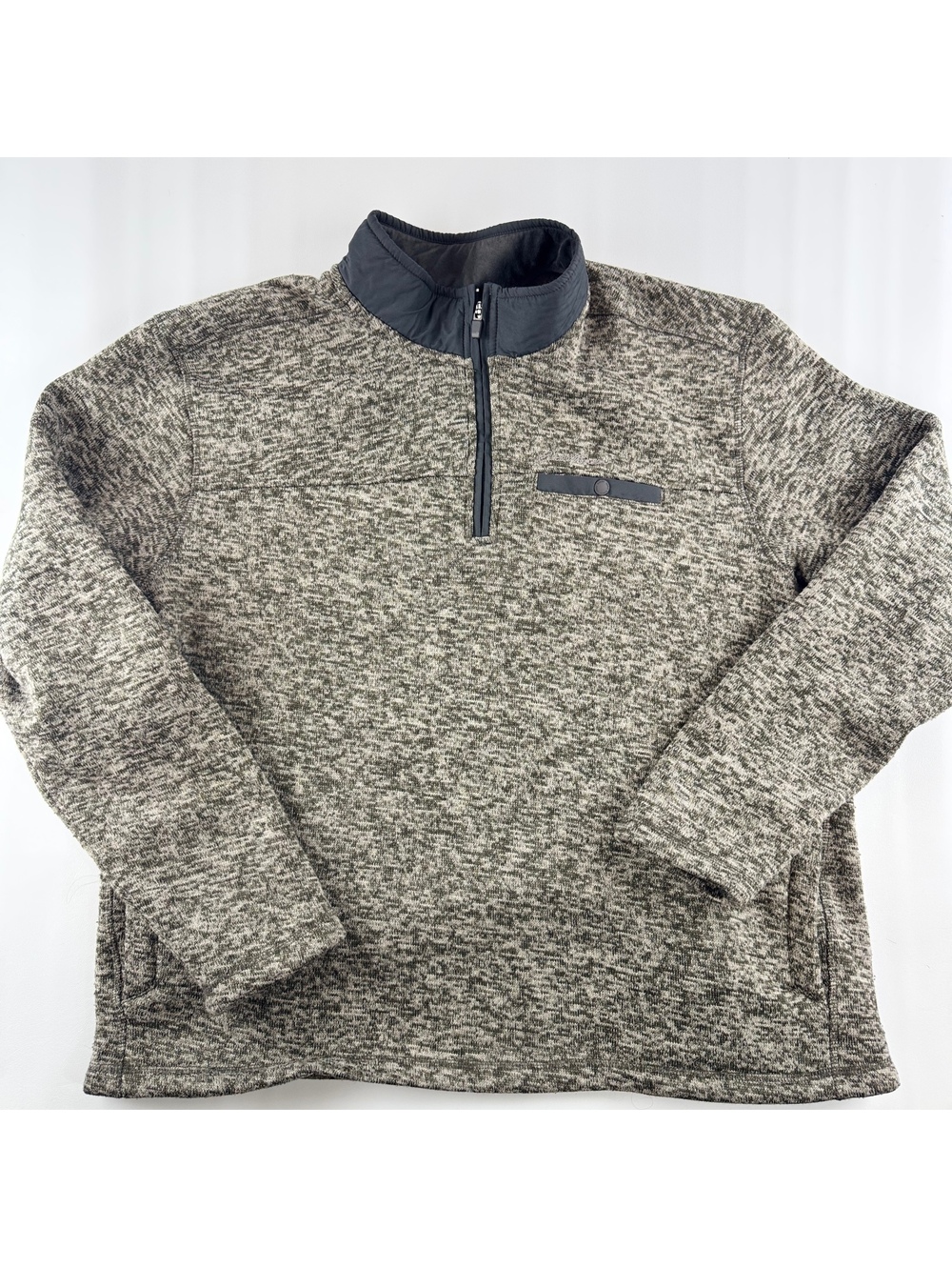 Eddie Bauer Men’s 2XL Gray Quarter Zip